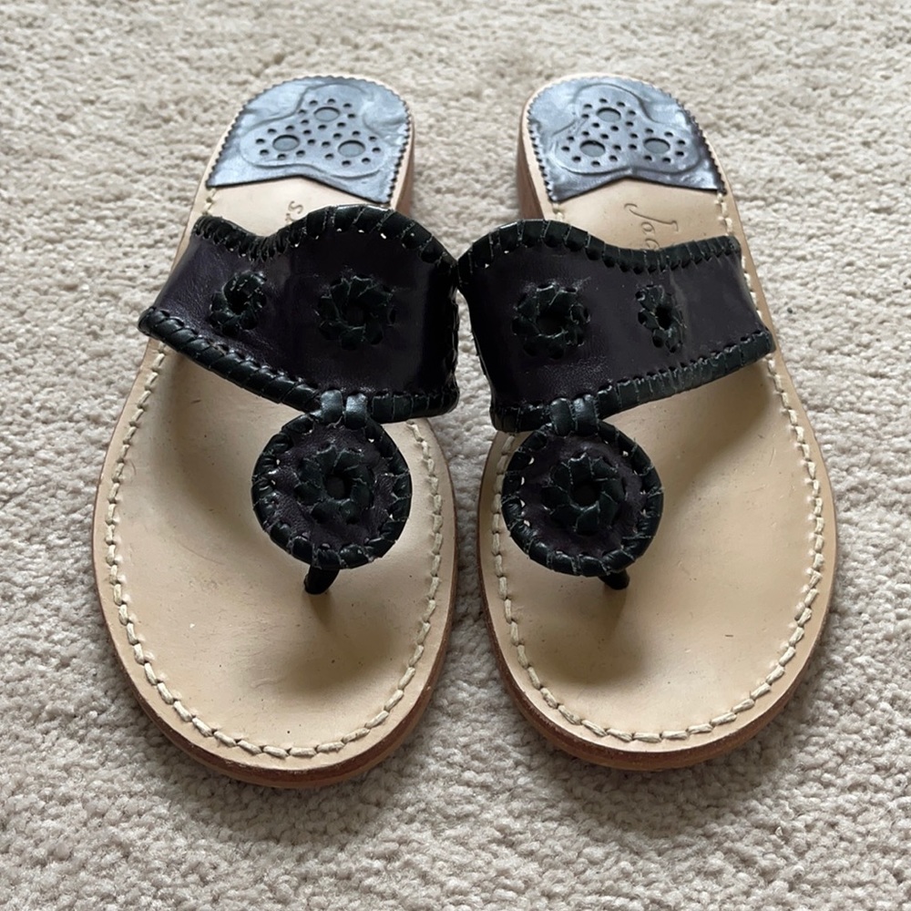 Jack Rogers Classic Jacks Eggplant/Purple